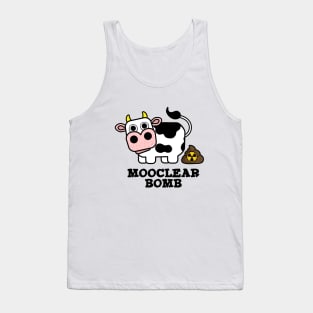 Mooclear Bomb Cute Cow Pun Tank Top